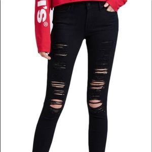 Levis 711 skinny jeans